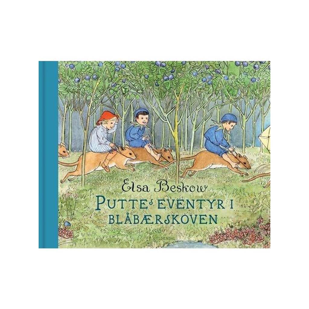 Puttes eventyr i Blåbærskoven - Børnebog - Hardcover