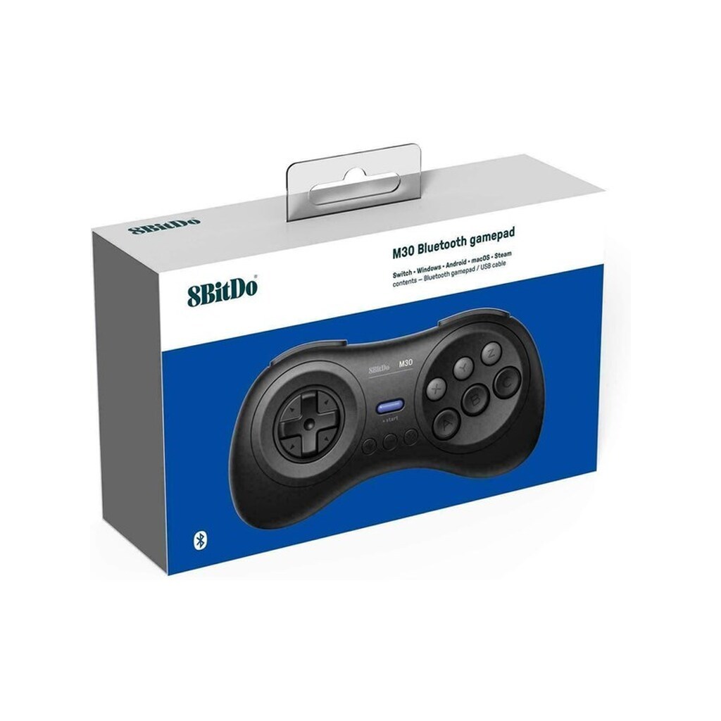 8BitDo M30 Bluetooth Wireless Pad - Wired Controller - Nintendo Switch