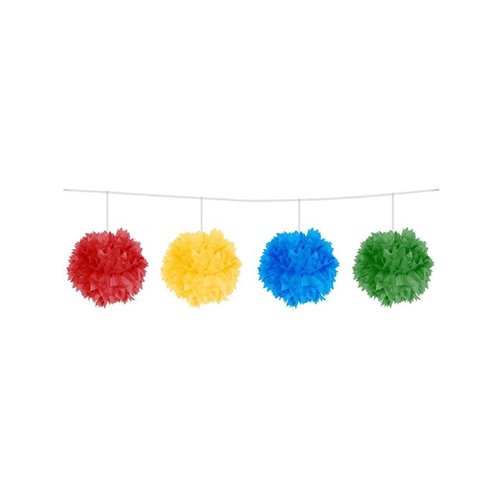 Folat BV Colored Pompom Garland