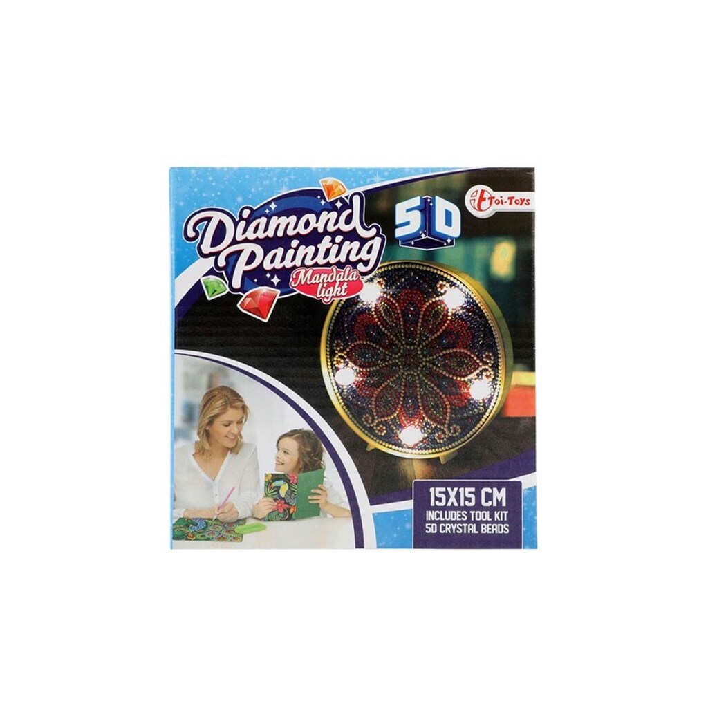 Toi-Toys Diamond Painting Lamp Mandala