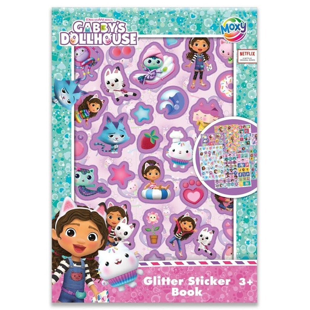 Creative Craft Group GABBY´S DOLLHOUSE Glitter StickerBookA5