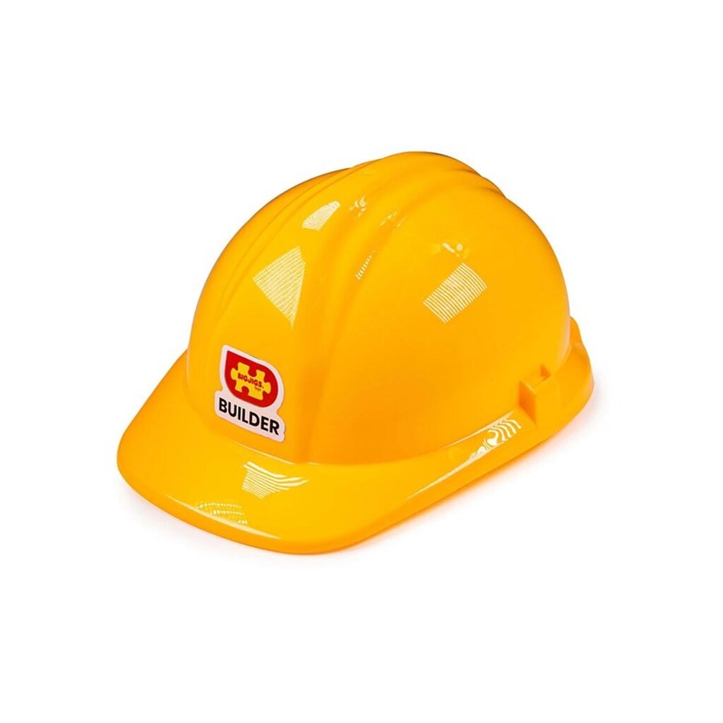 Bigjigs Children&apos;s Construction Helmet Yellow