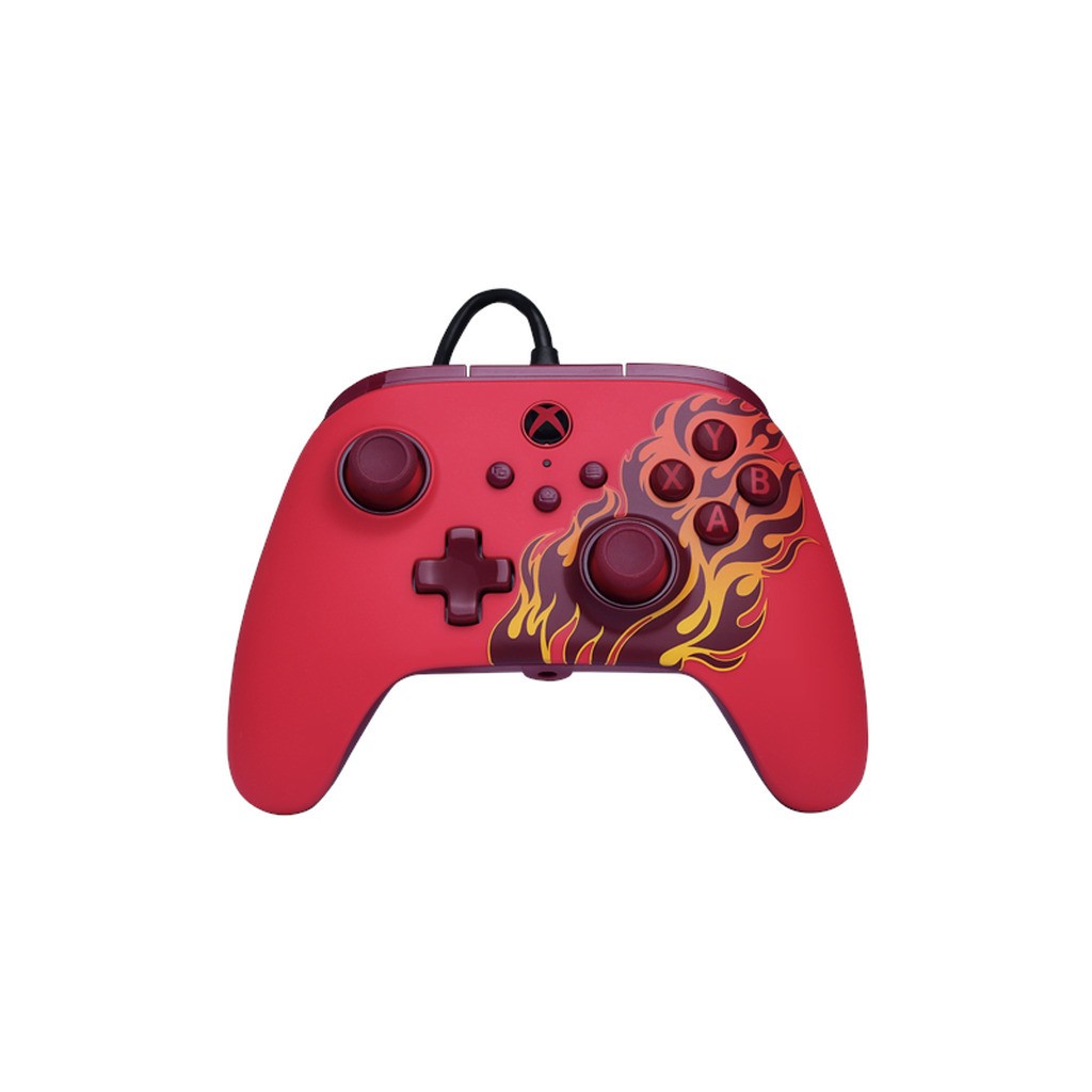 PowerA Advantage kablet controller til Xbox Series X|S - Red Blaze - Controller