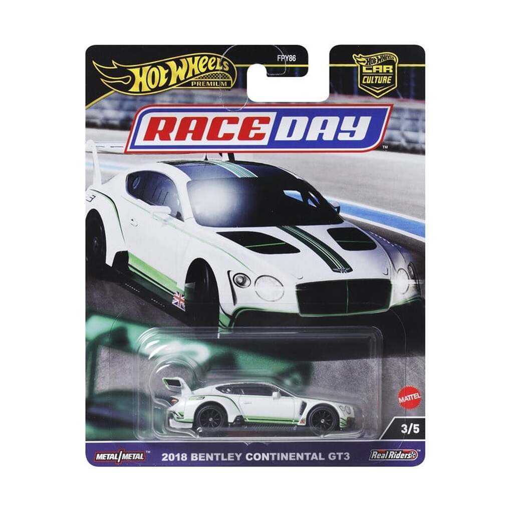 Hot Wheels Premium Car Culture Race Day 2018 Bentley Continental GT3