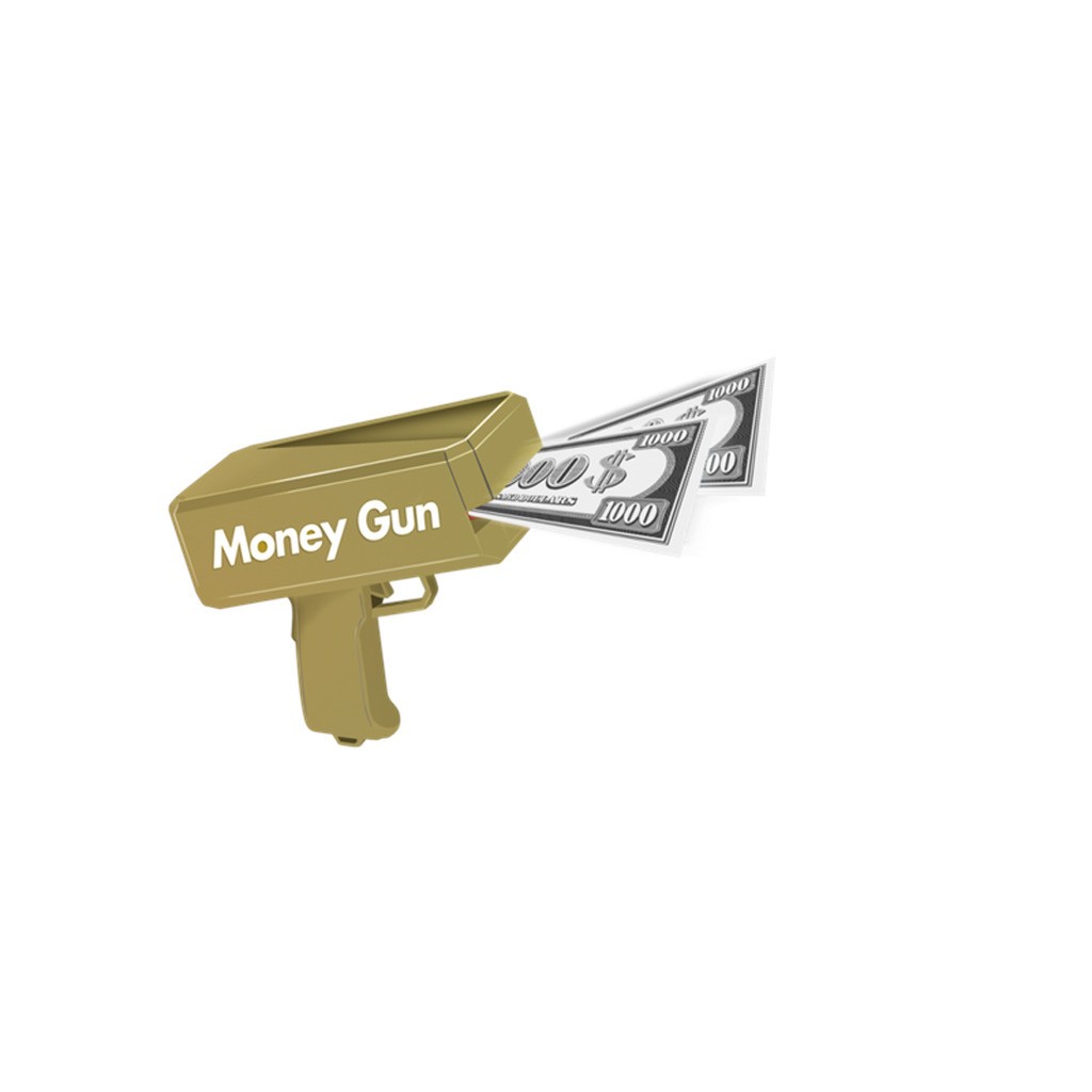 Pocket Money Money Gun Incl. Paper Money 100 pcs