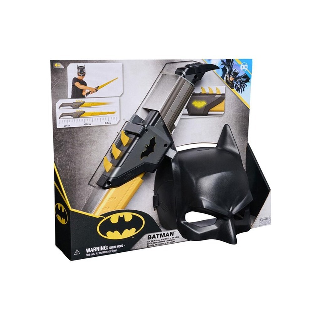 Batman &amp; DC Universe Extend-A-Sword &amp; Mask Set