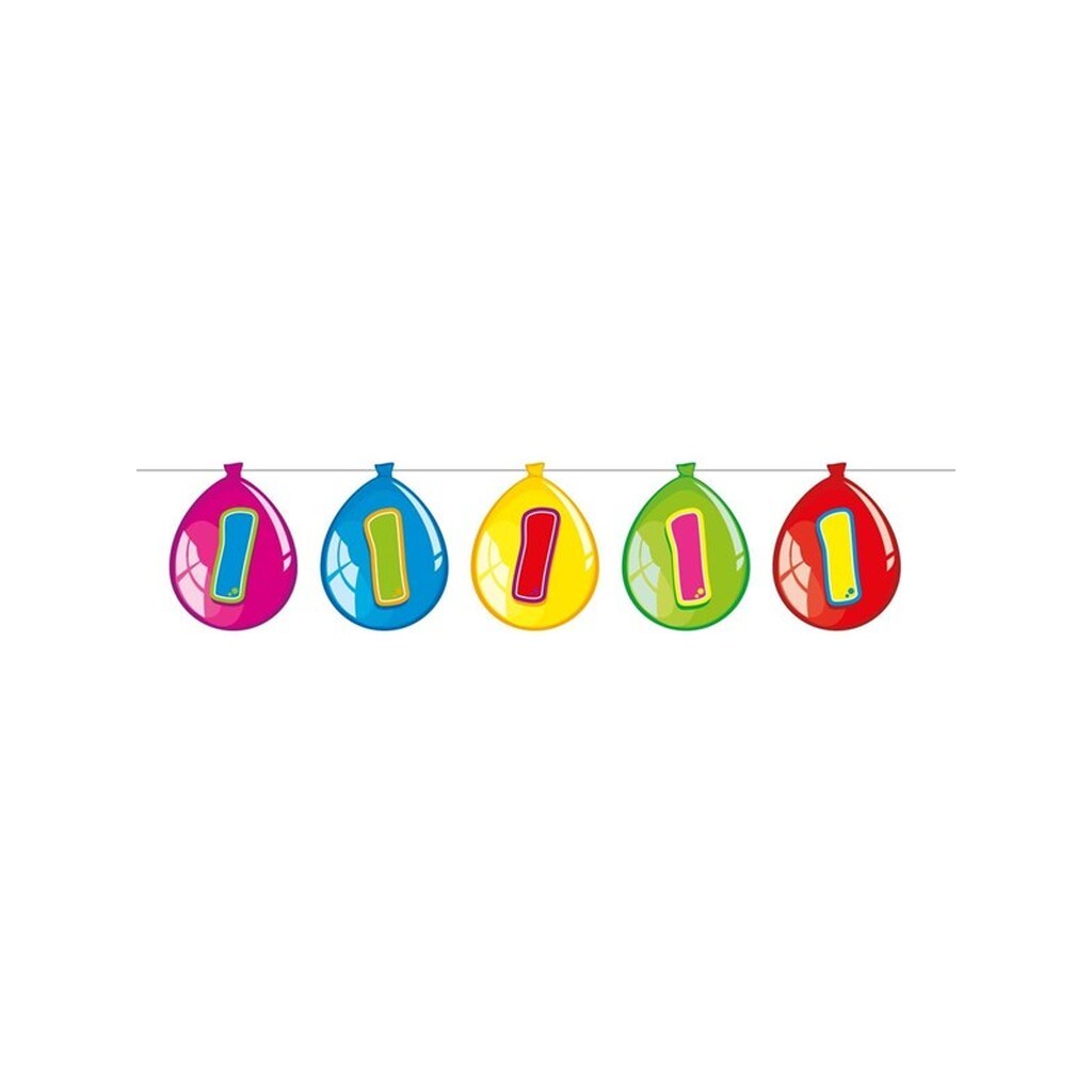 Folat BV - Bunting Balloons 1 year 10mtr.