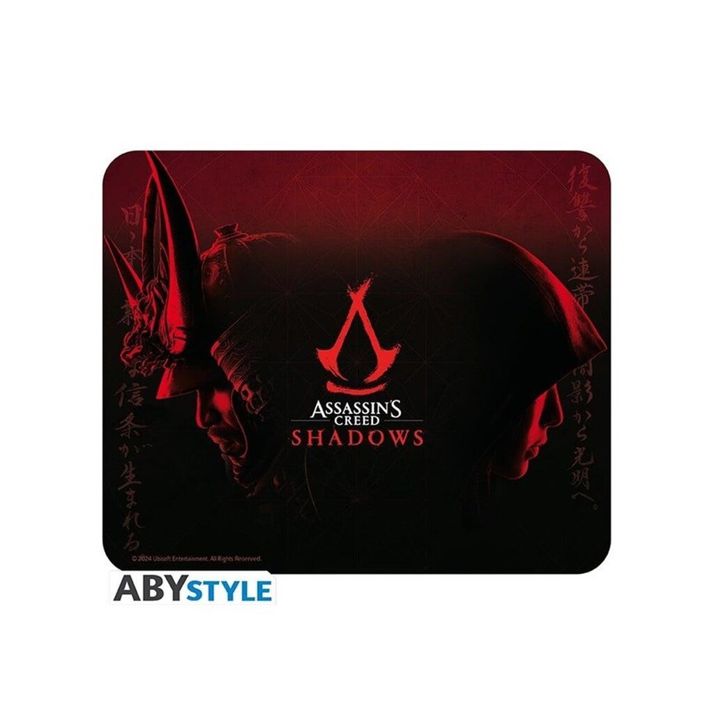 ABYstyle ASSASSIN&apos;S CREED Flexible Mousepad Shadows Yasuke &amp; Naoe