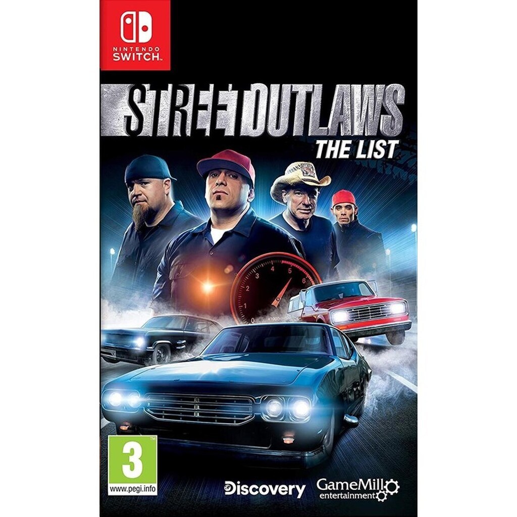 Street Outlaws: The List (Code in a Box) - Nintendo Switch - Racing