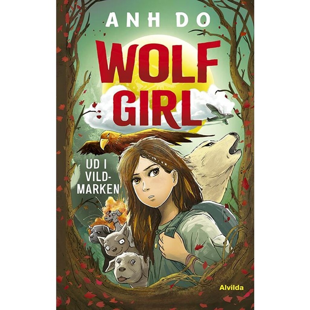 Wolf Girl 1: Ud i vildmarken - Børnebog - Hardcover