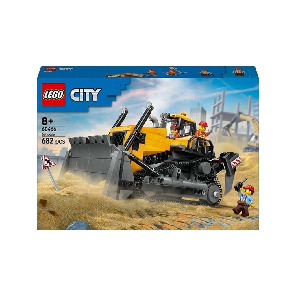 LEGO City 60466 Gul bulldozer