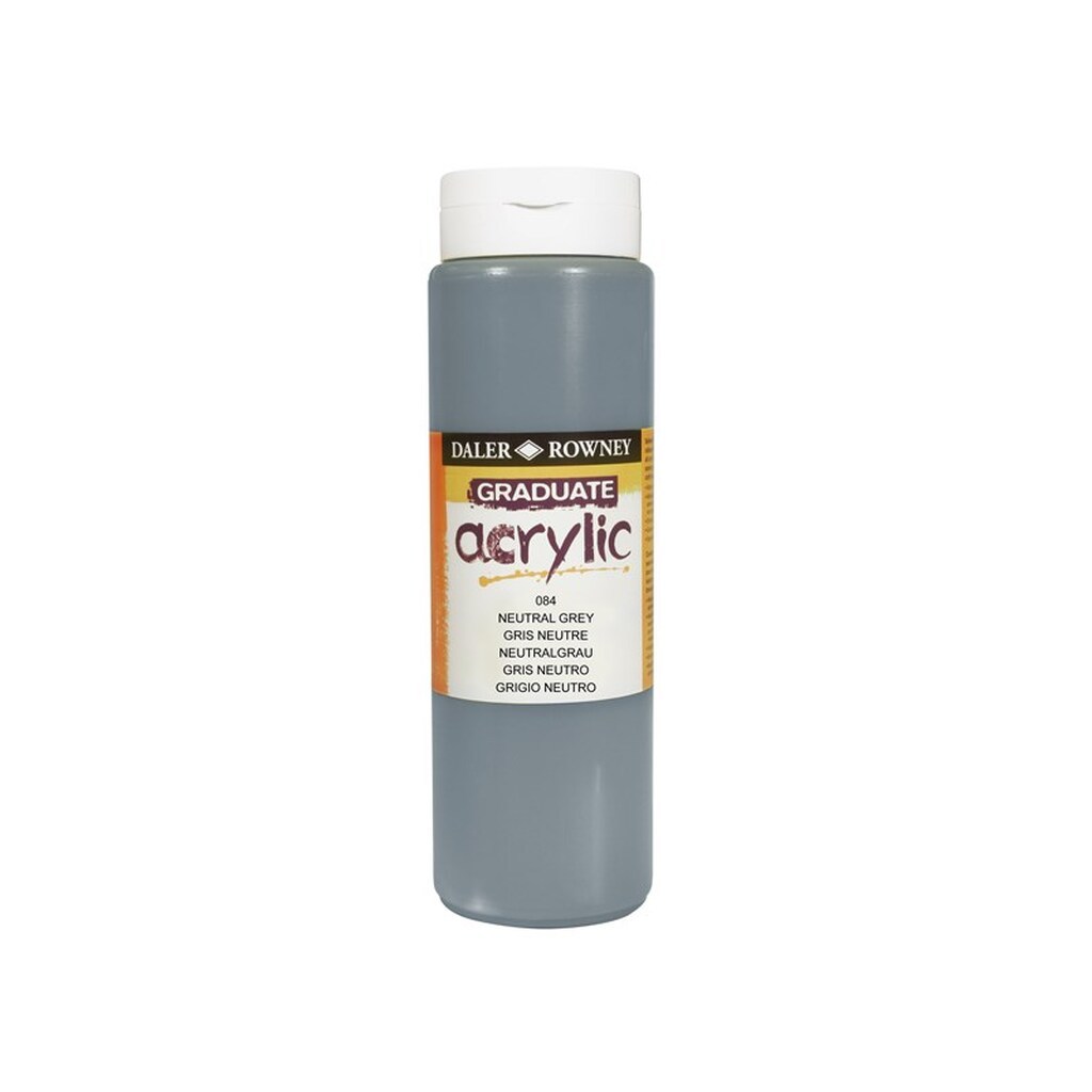 Daler-Rowney Graduate Acrylic 500 ml Neutral Grey