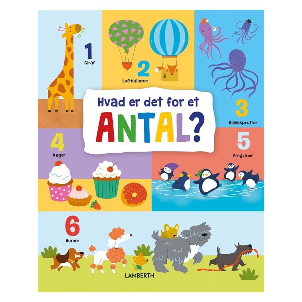 Hvad er det for et antal? - Børnebog - Hardcover