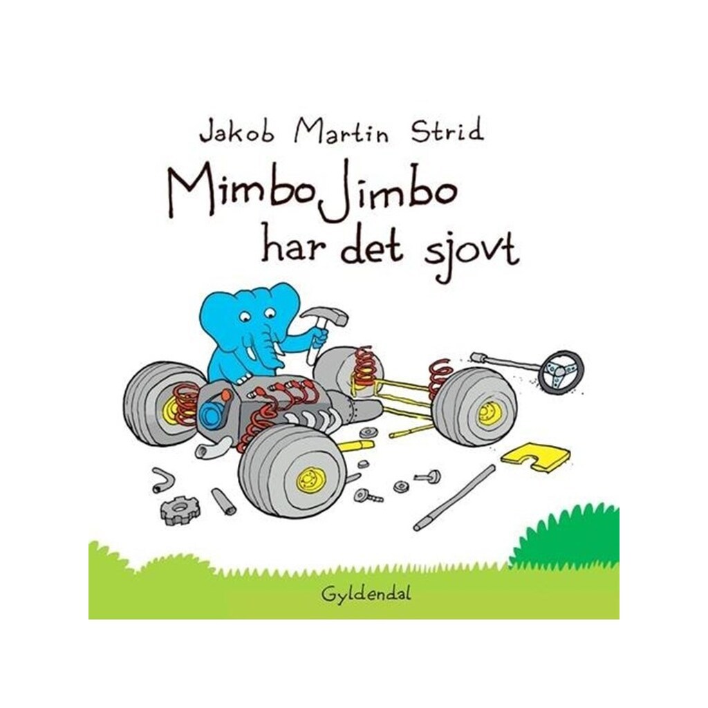 Mimbo Jimbo har det sjovt - Børnebog - Hardcover