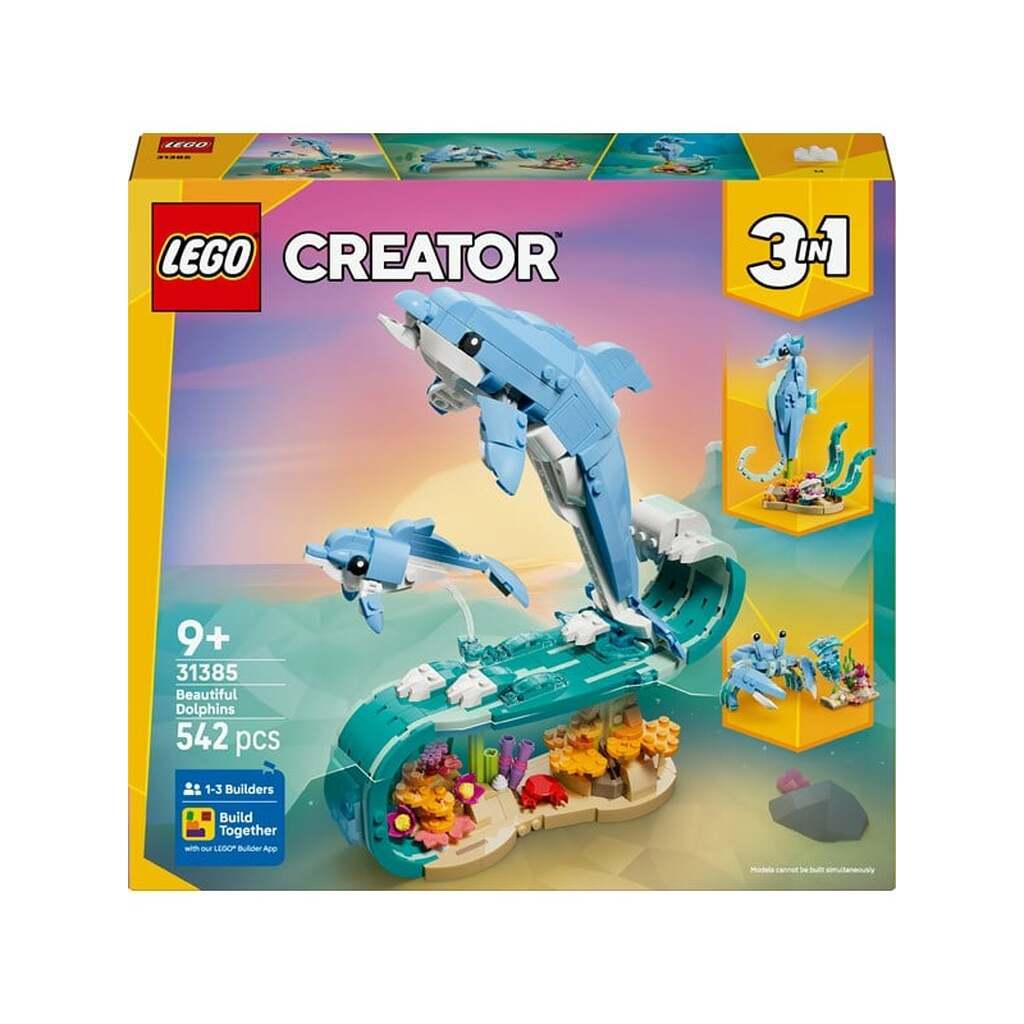 LEGO Creator 31385 Havdyr: Smukke delfiner