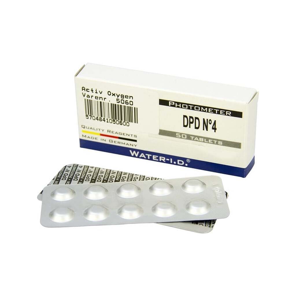 Swim &amp; Fun Pool Lab Refill DPD No. 4 Aktivt ilt 50 pcs