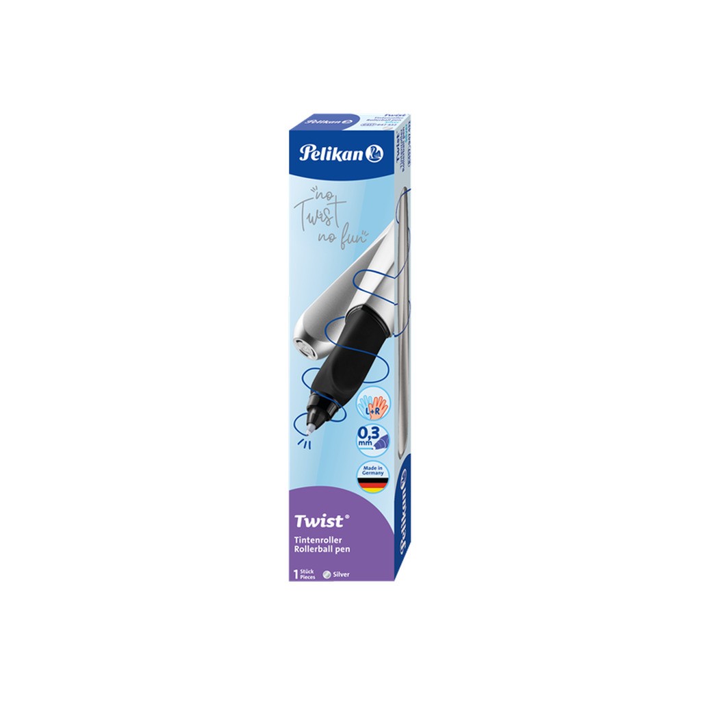 Pelikan Twist Rollerball pen, Sølv