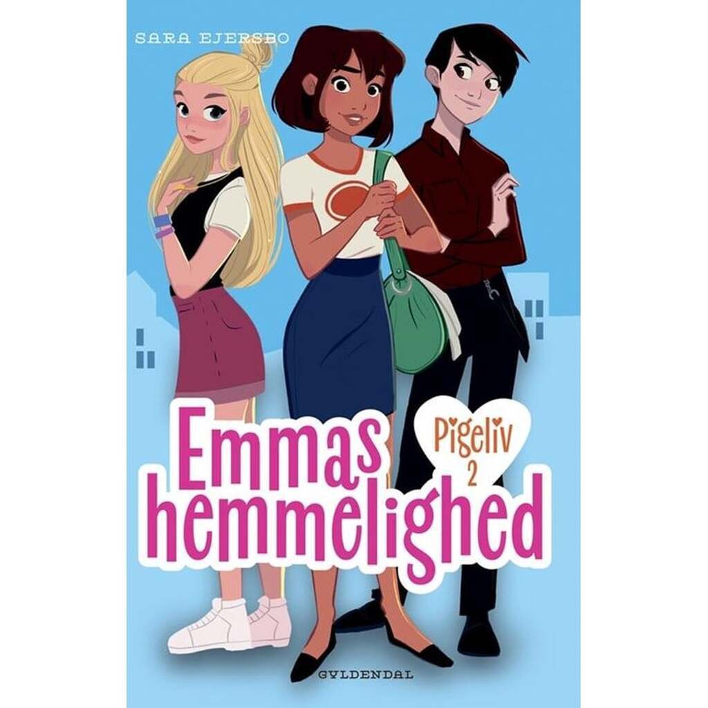 Pigeliv 2 - Emmas hemmelighed - Børnebog - Hardcover