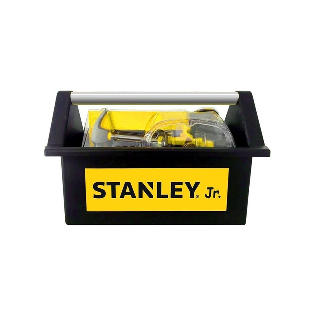 Open Toolbox + 5 pc Toolset Hammer, Screwdriver Philips, Screwdriver Flat, Square, Safety Goggle, Open Toolbox