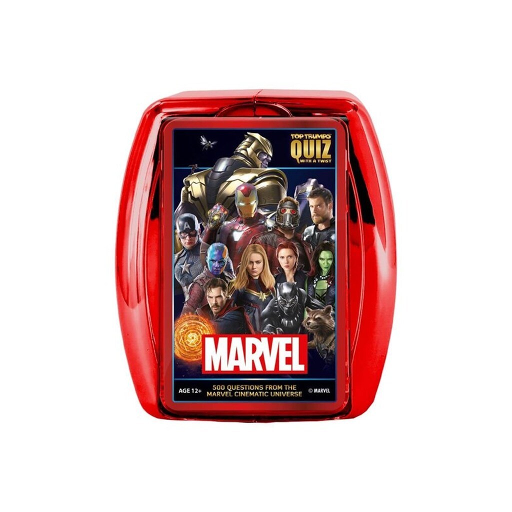 Winning Moves Marvel Cinematic Universe Top Trumps Quiz Card Game (English)