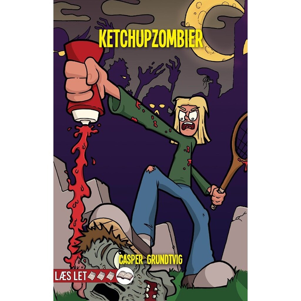 Ketchupzombier - Børnebog - Pocketbog