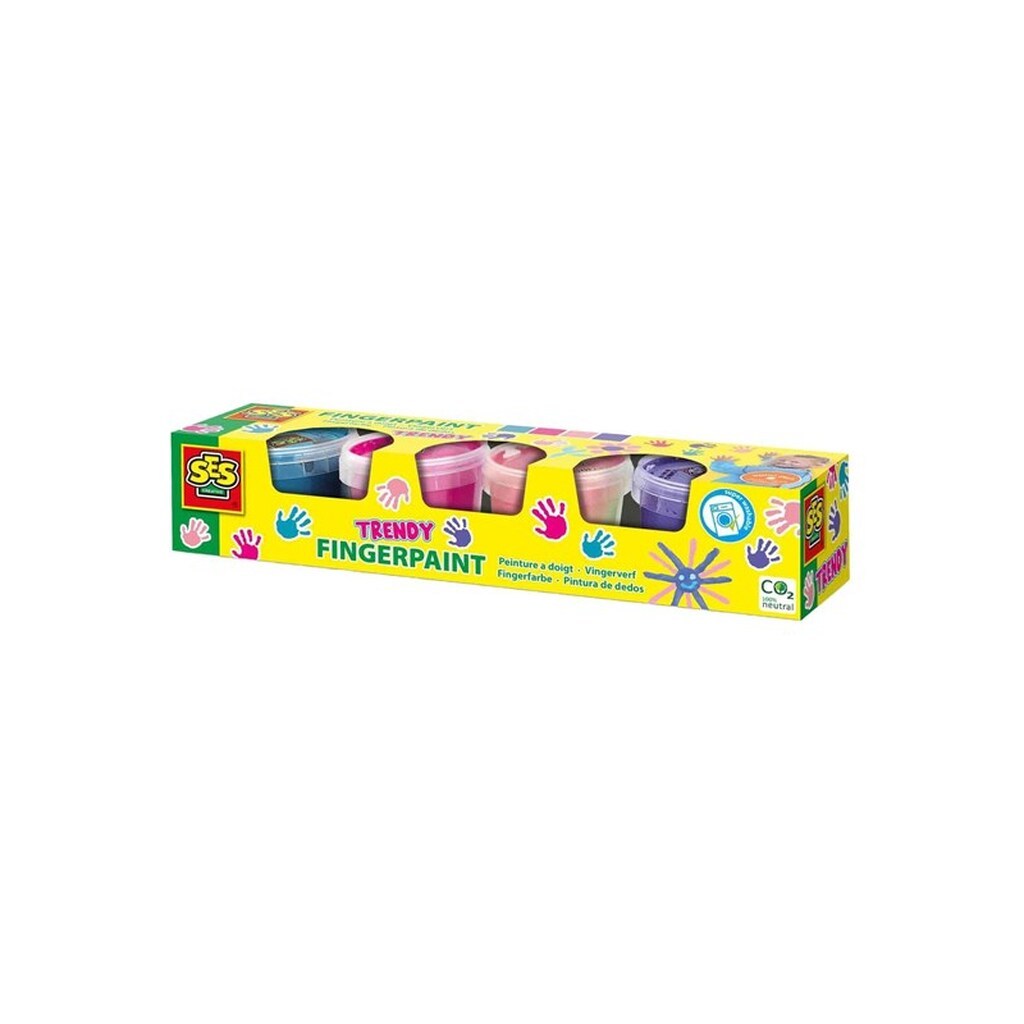 Finger Paint Trendy Colors 4x110ml
