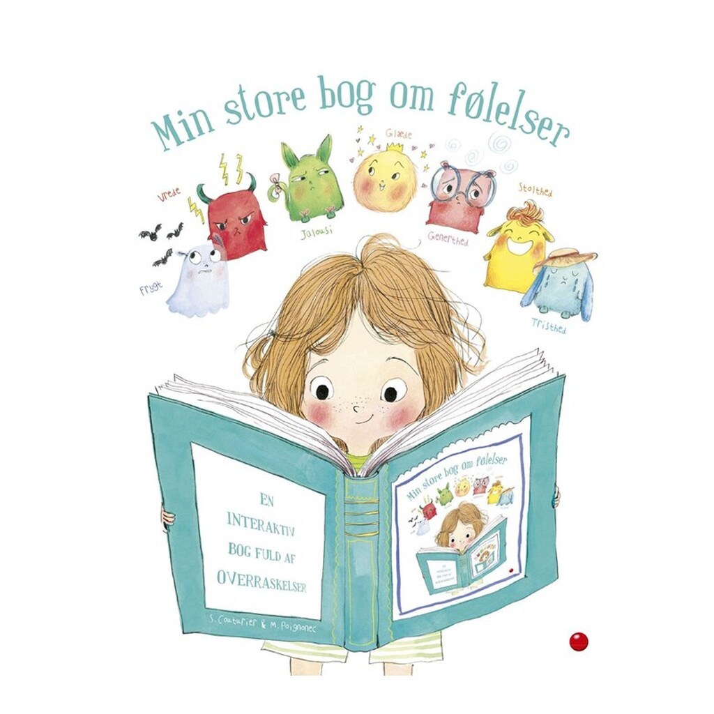 Min store bog om følelser - Børnebog - Hardcover