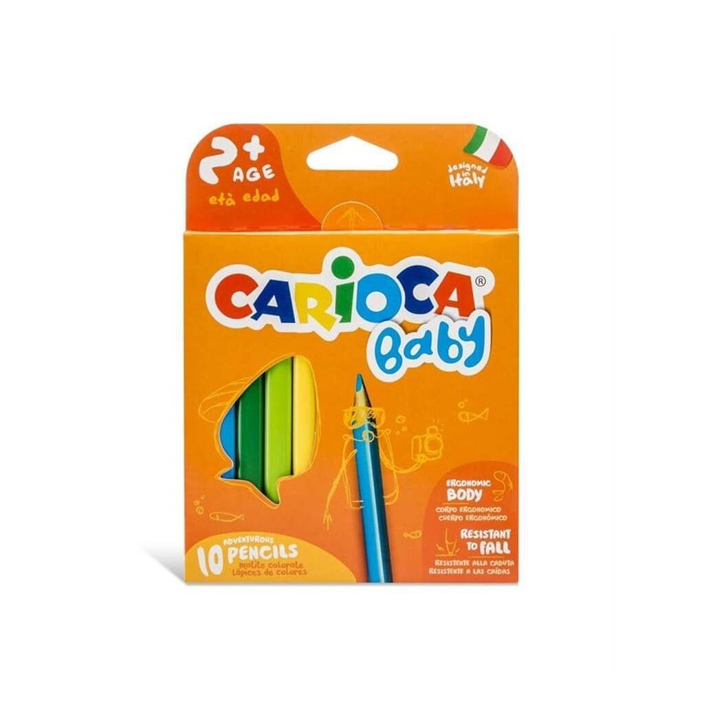Carioca BABY Farveblyant 10 stk. 2+