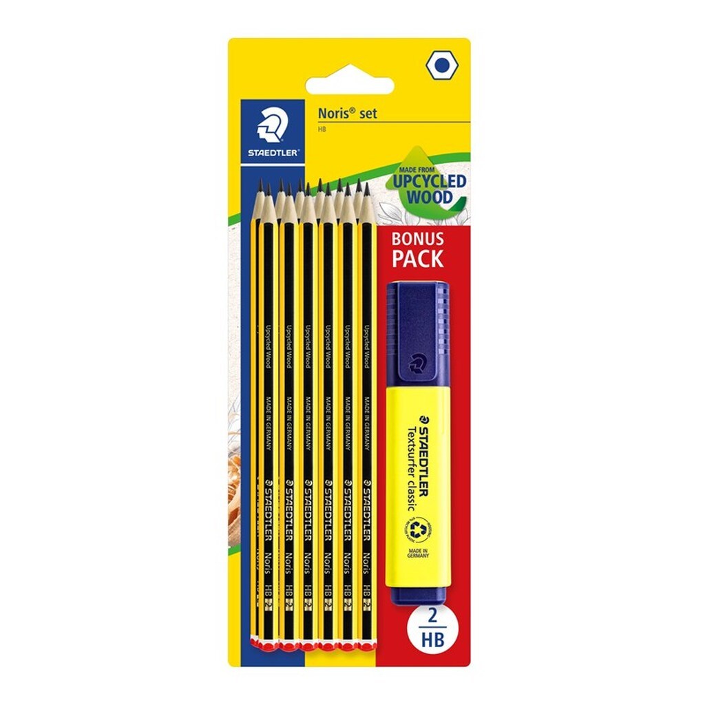 Staedtler Noris Blyant 10/Bk+364-1 100% PEFC