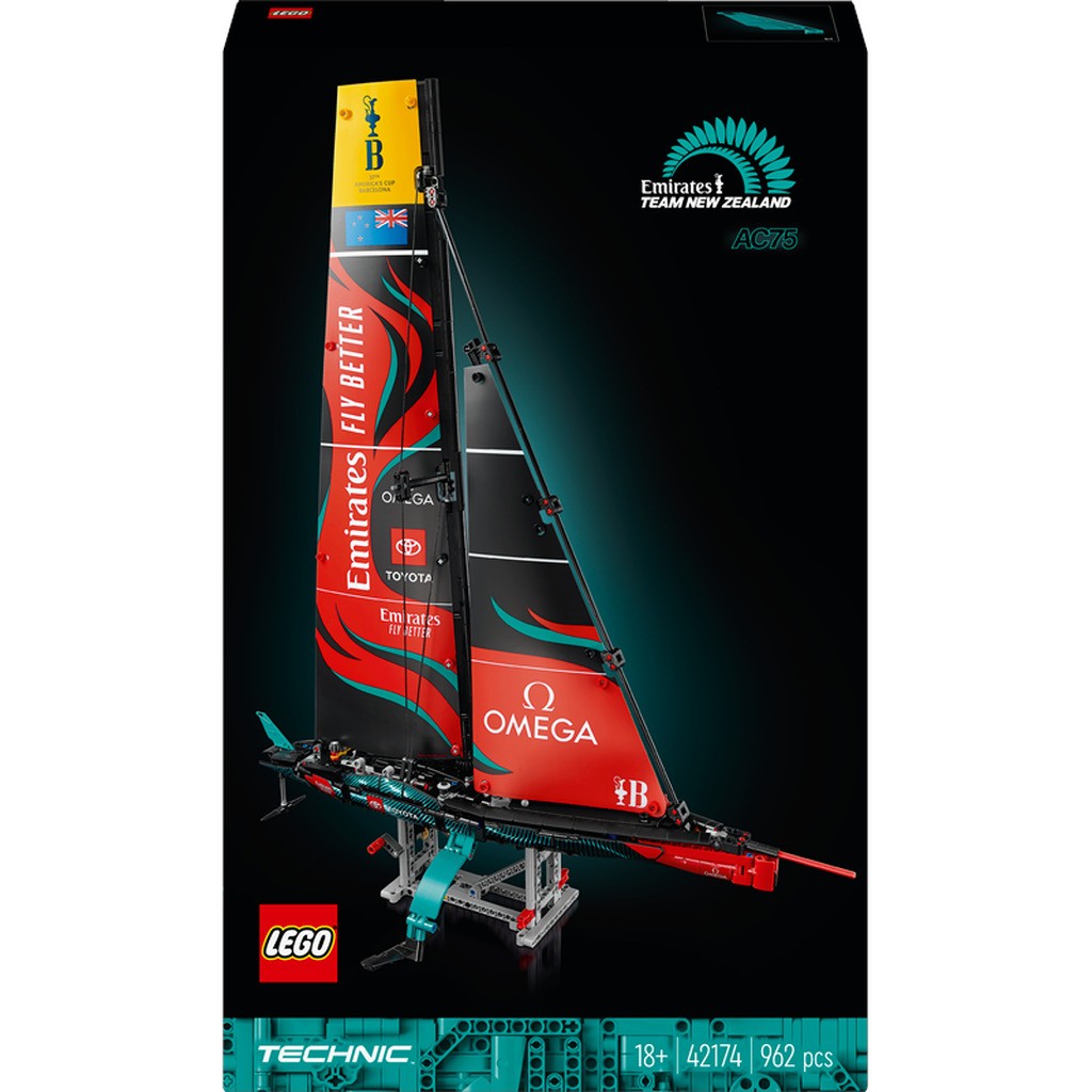 LEGO Technic 42174 Emirates Team New Zealand AC75