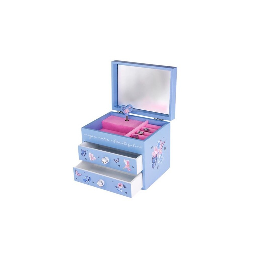 Tinka Jewelry Box with Music - Butterfly