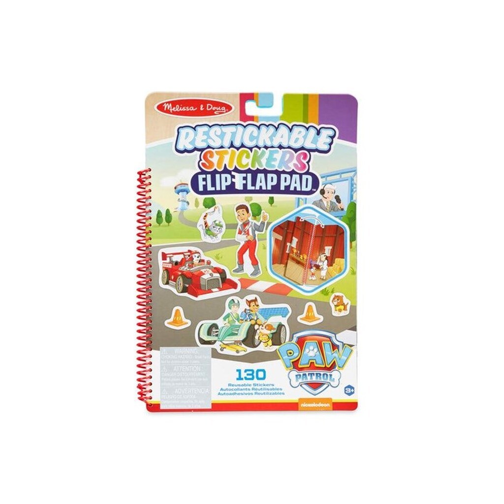 Paw Patrol Restickable Stickers Flip Flap Pad