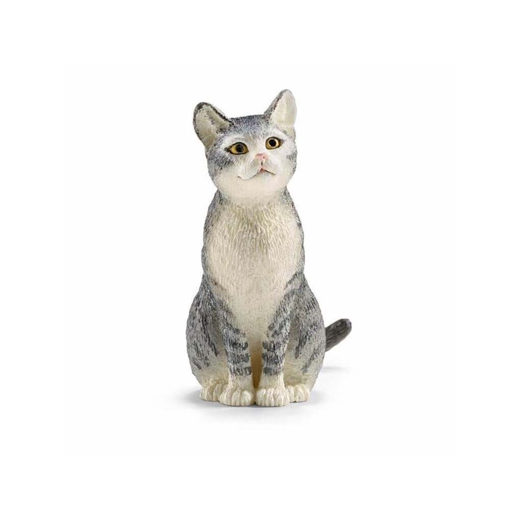 Schleich Kat, siddende