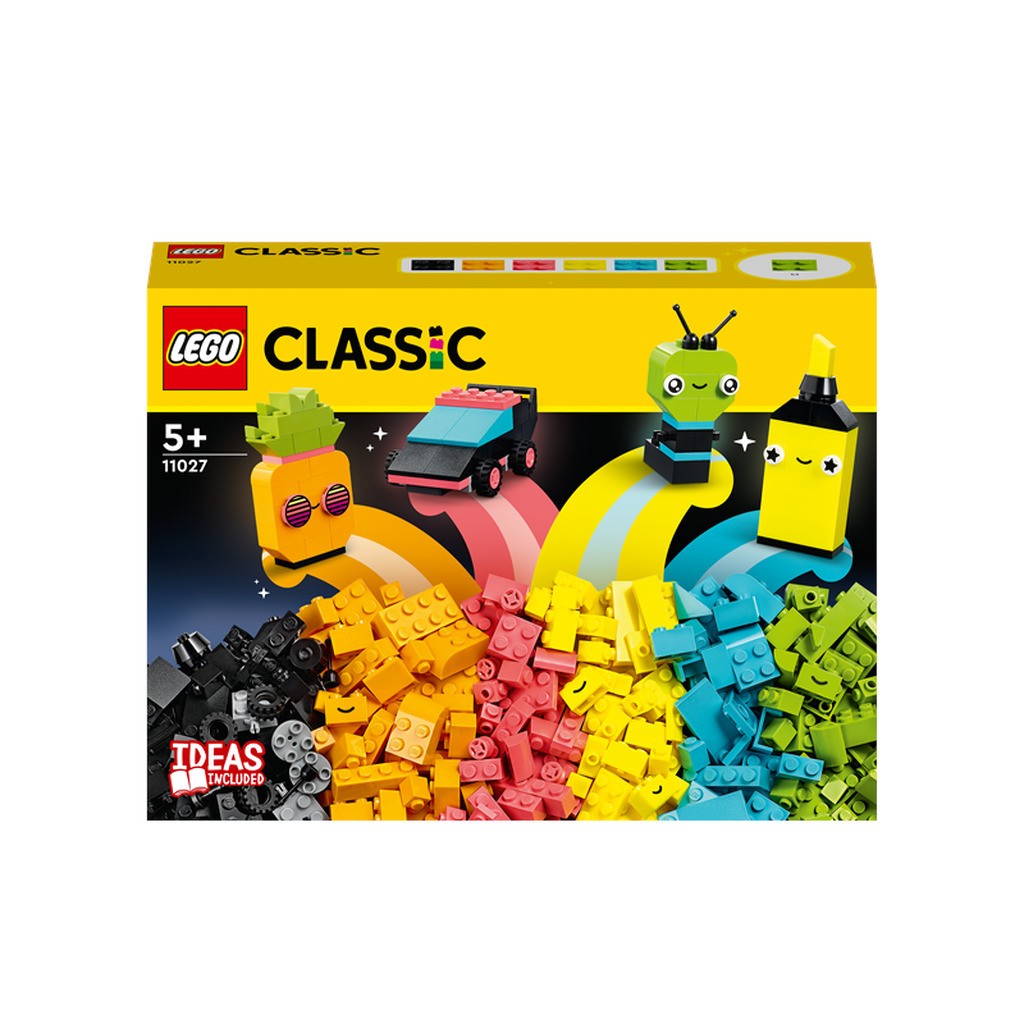 LEGO Classic 11027 Kreativt sjov med neonfarver
