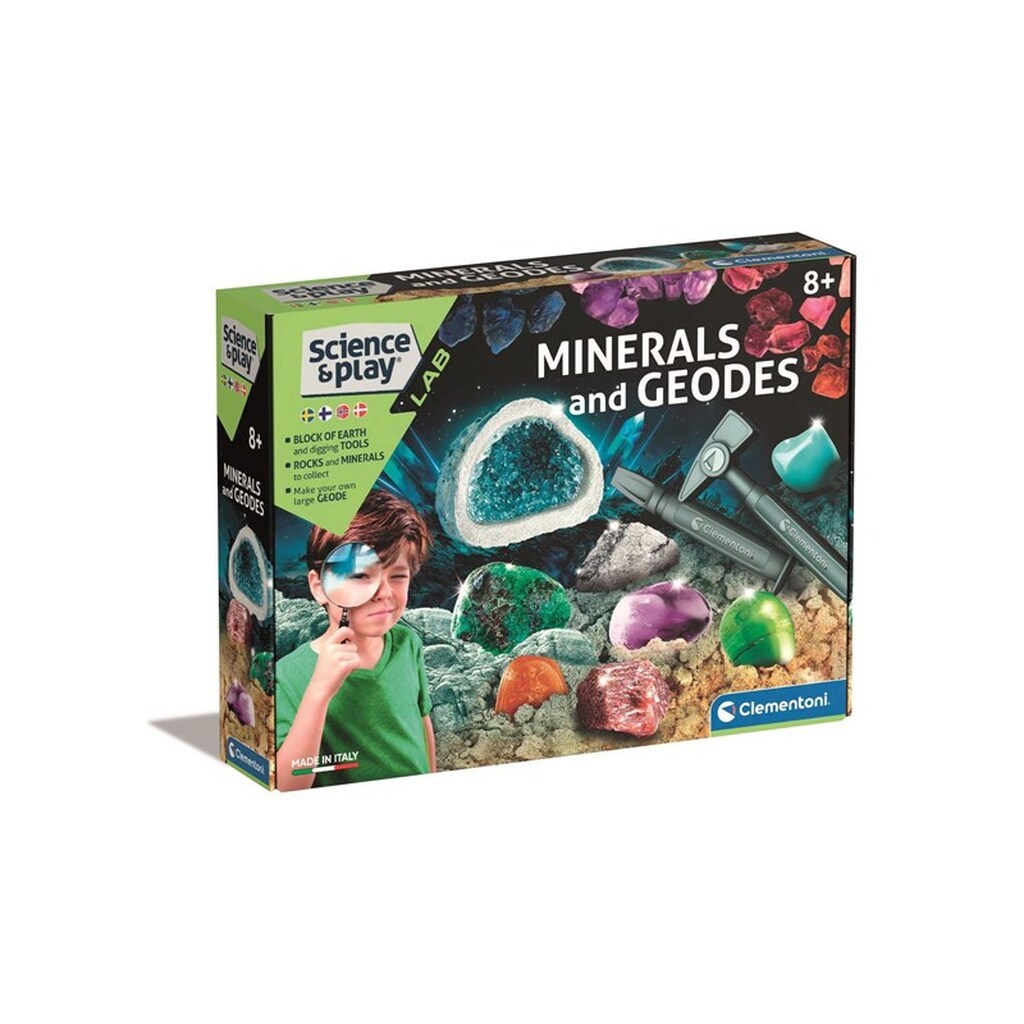 Clementoni Minerals and Geodes