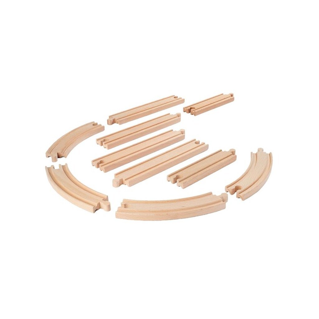 Eichhorn Train Tracks Tracks Playset 10 pieces.