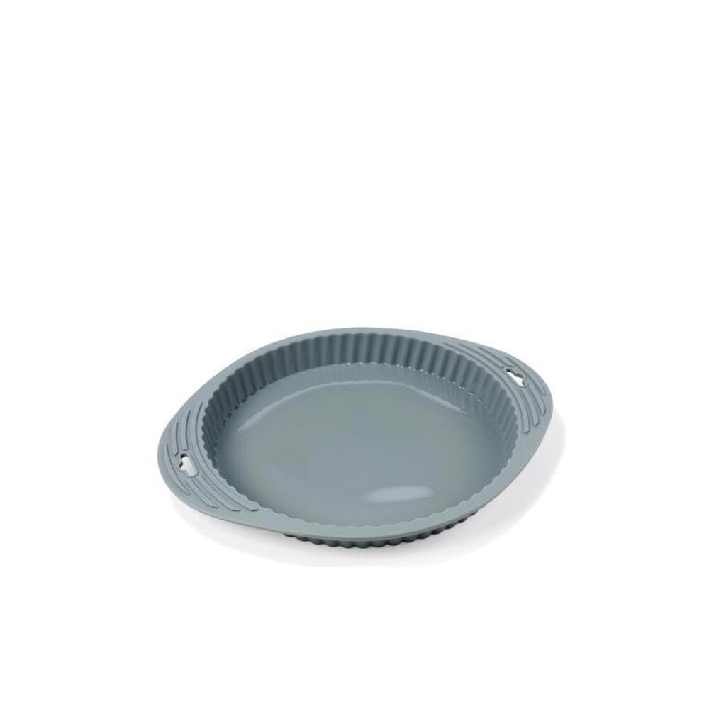 Funktion Pie dish Round grey silicone