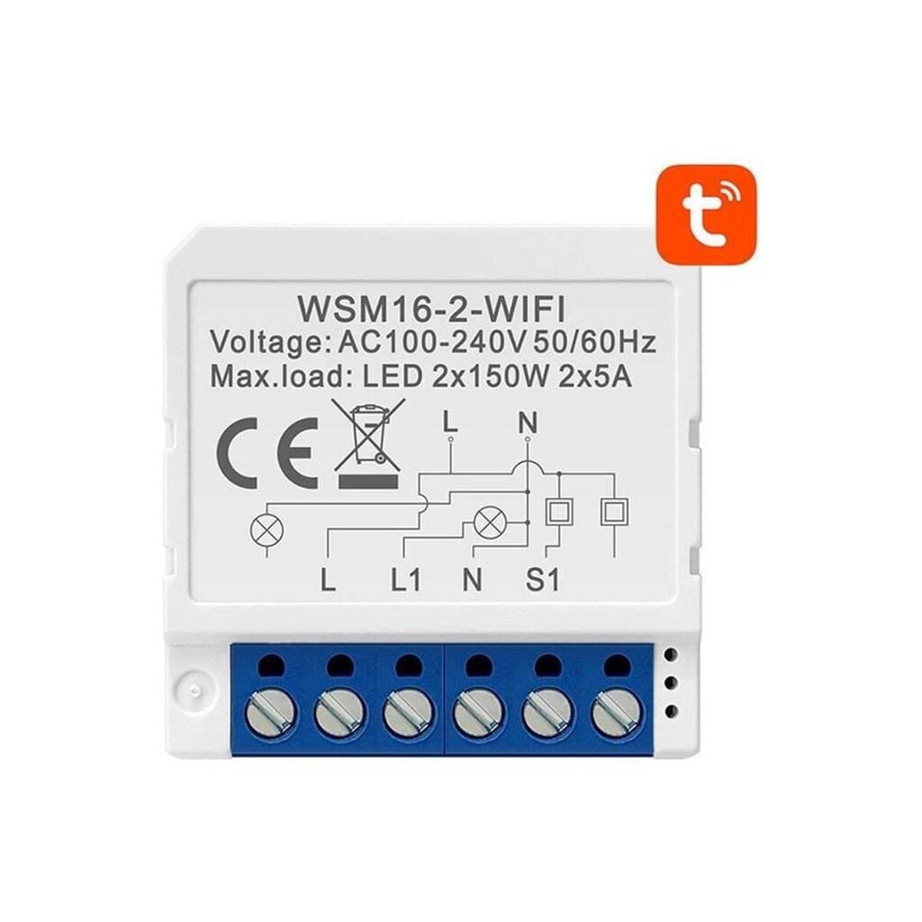 Avatto Smart Switch Module WiFi WSM16-W2 TUYA