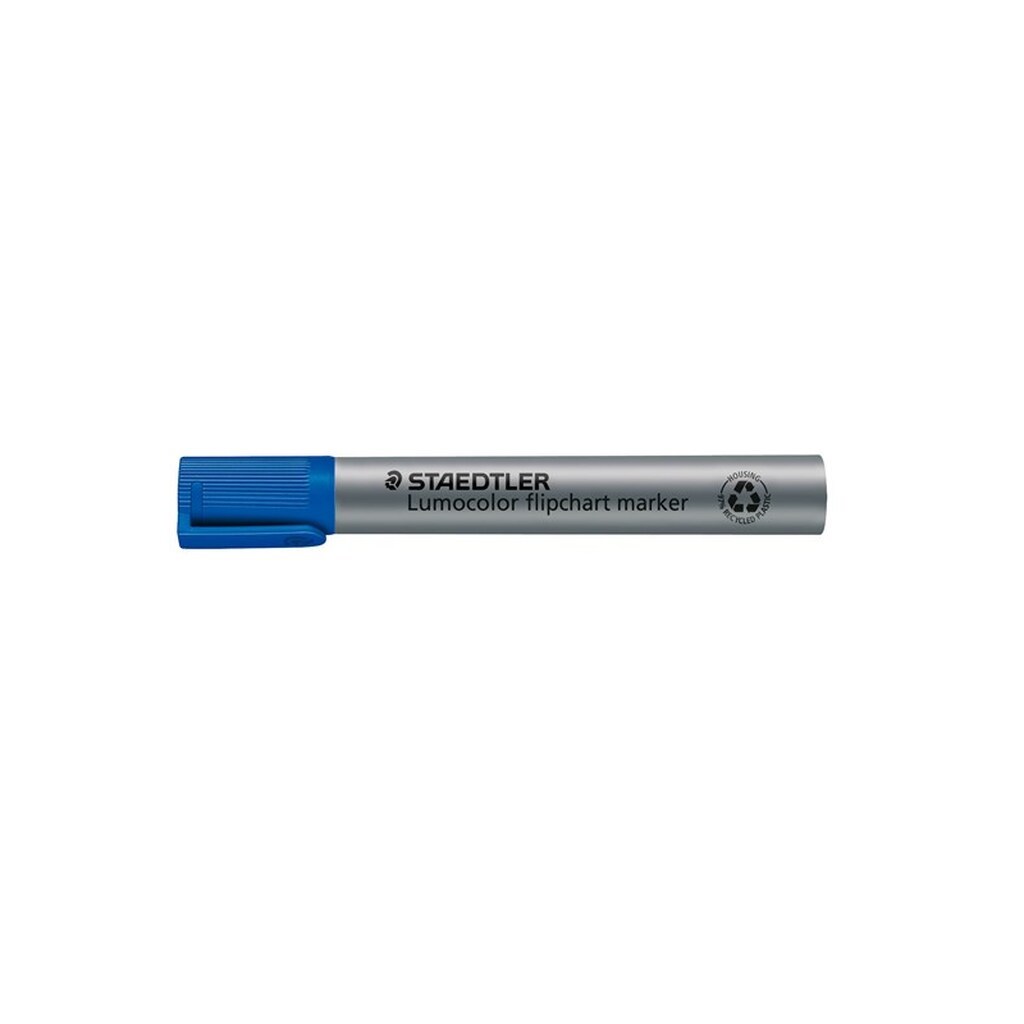Staedtler LUMOCOLOR FLIP C-MARKER 2mm,10 STK BLÅ