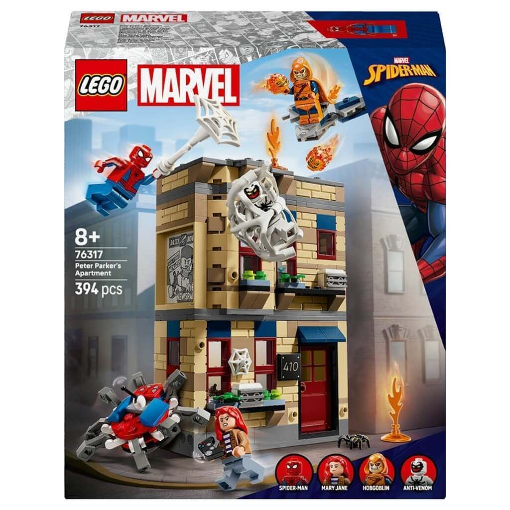 LEGO Super Heroes Marvel 76317 Peter Parkers lejlighed