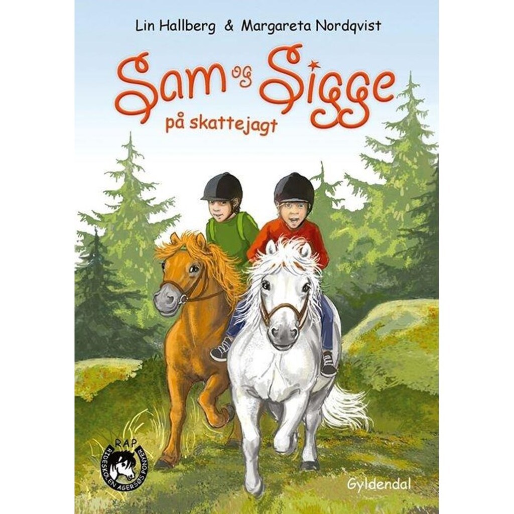 Sam og Sigge 5 - Sam og Sigge på skattejagt - Børnebog - Hardcover