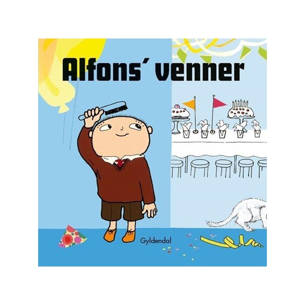 Alfons' venner - Børnebog - Papbog