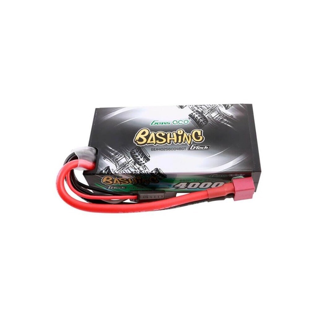 Gens ace &amp;Tattu LiPo G-Tech 4000mAh 2S2P 7.4V 60C Battery pack