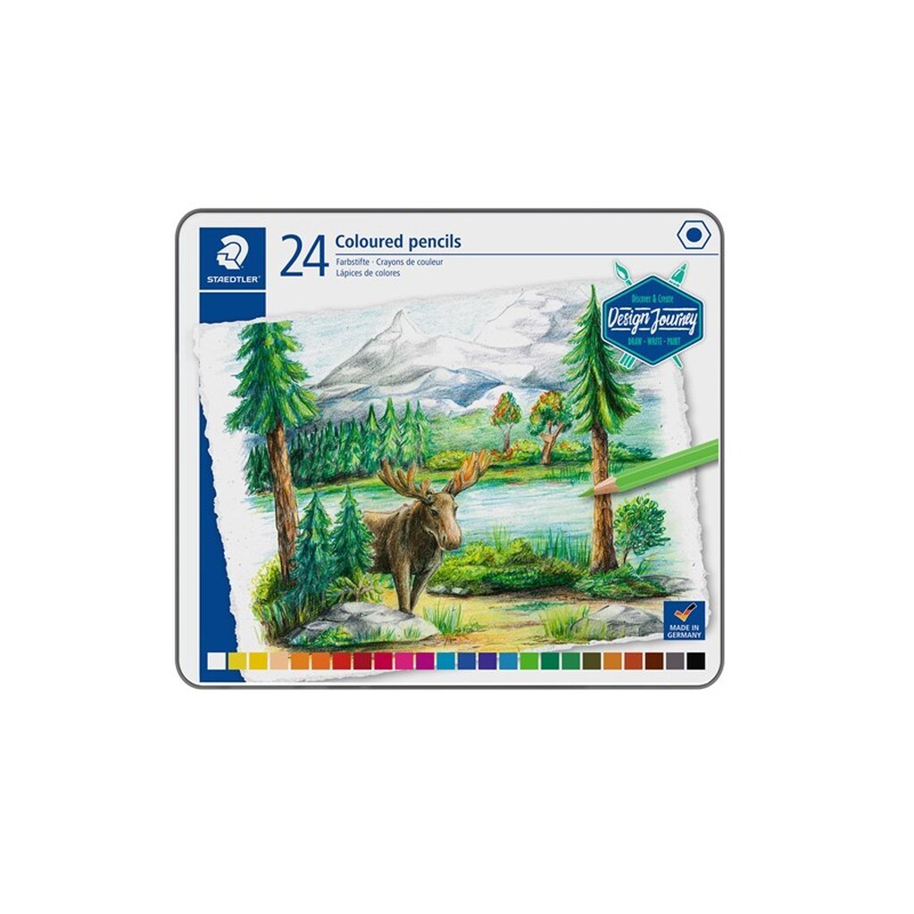 Staedtler Farveblyant 36 ass. - 100% PEFC