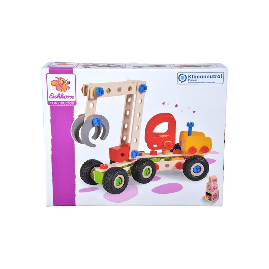 Eichhorn Constructor 3in1 140pcs.