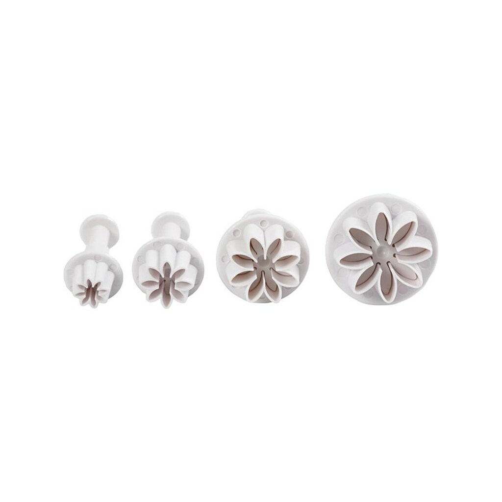 Creativ Company Cut Outs with Stamp Flower.4pc.