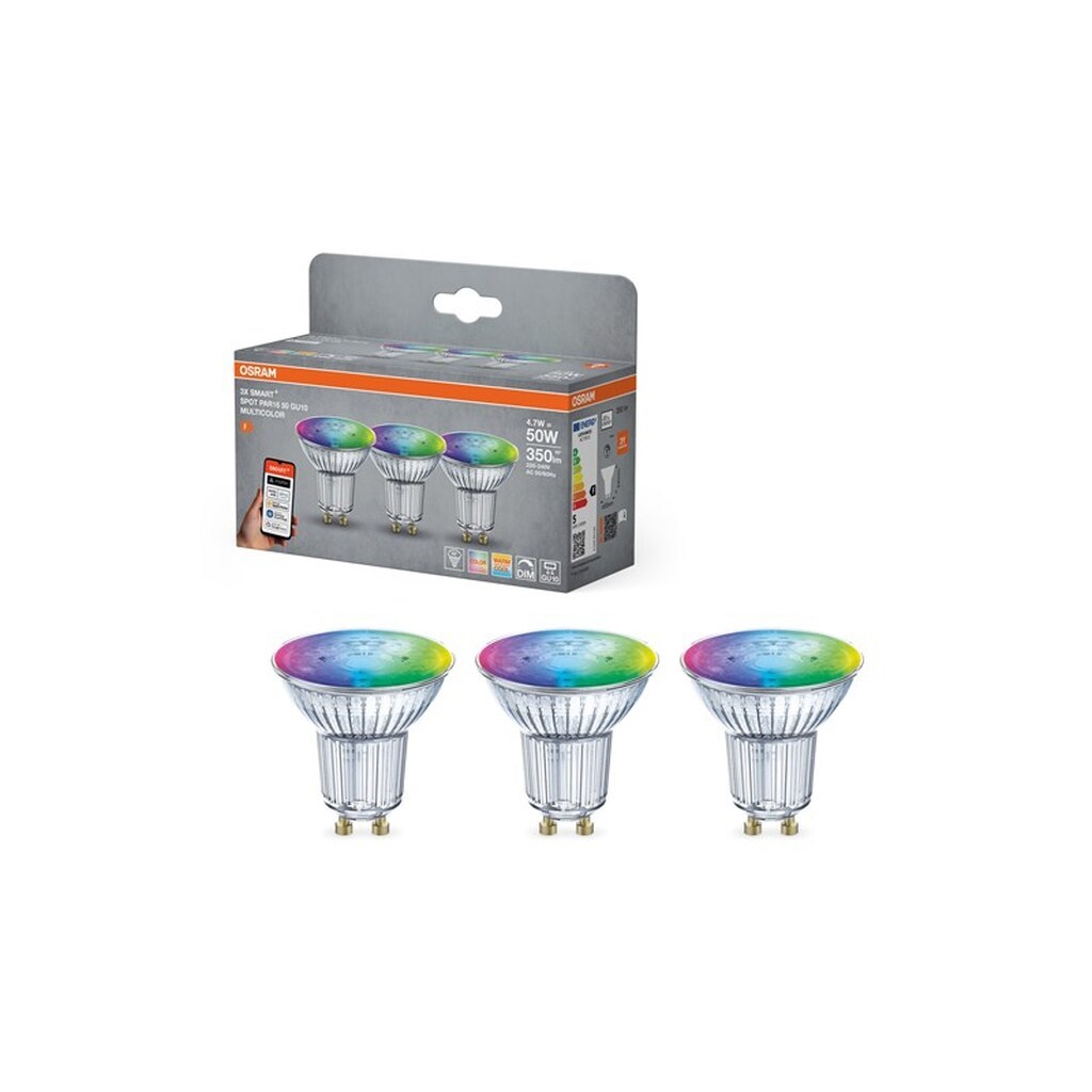Osram SMART+ MATTER PAR16 4,7W/RGBW (50W) GU10 3-pak