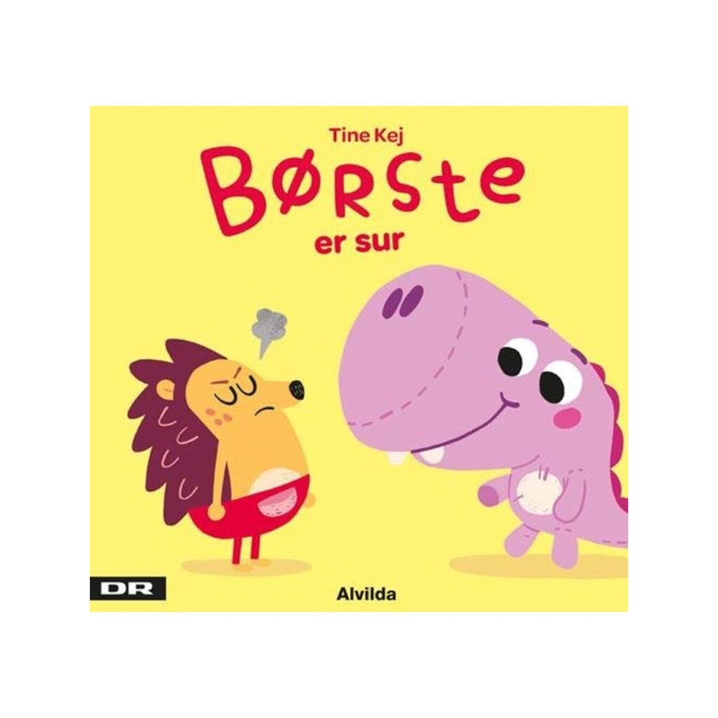 Minisjang - Børste er sur - Børnebog - Papbog