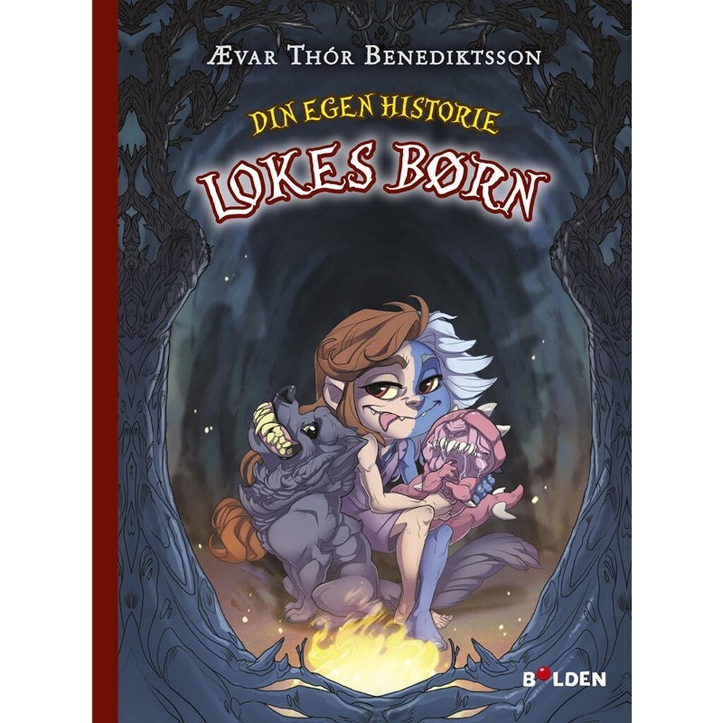 Din egen historie 1: Lokes børn - Børnebog - Hardback