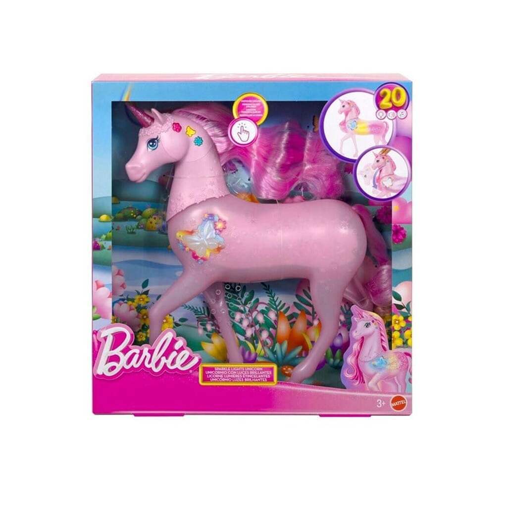 Barbie Enhjørning med lys og lyde